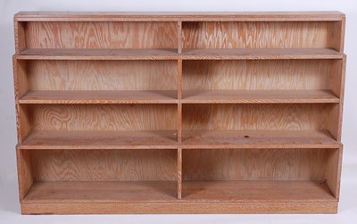 Lot 492 - In the manner of Heal's - a 1930s limed oak...