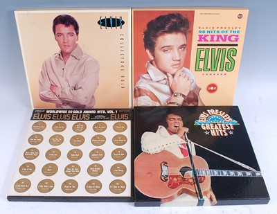 Lot 1077 - Elvis Presley, a collection of ten CD,...