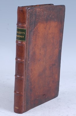 Lot 2041 - Calcott, Wellins: A Candid Disquisition Of The...