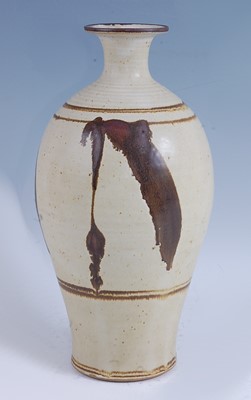 Lot 166 - Hugh West (b.1950) - a large studio pottery...