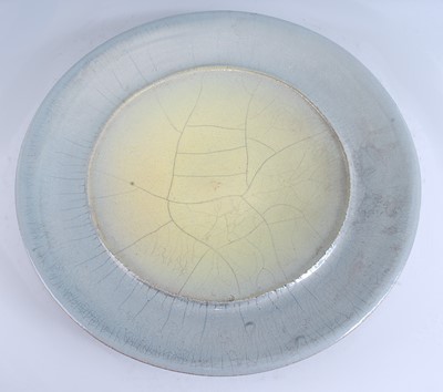 Lot 168 - John Dunn (b.1944) - an extremely large Raku...