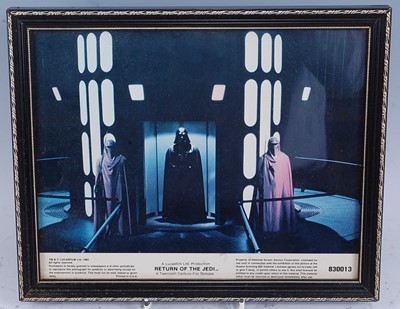 Lot 1218 - Return Of The Jedi, a 1983 U.S. lobby card,...