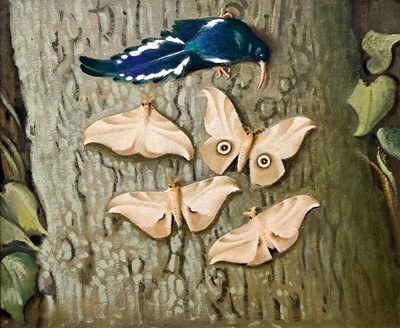 Lot 435 - Keith Henderson (1883-1982) - A Wood Hoopoe...