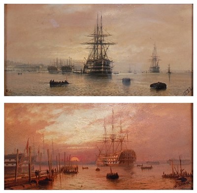 Lot 2382 - William Jenner (19th century British) - Pair;...