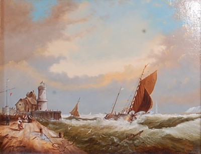 Lot 2381 - 20th century Dutch school - Sailing boats...