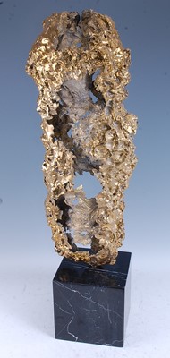Lot 335 - A large contemporary gilt bronze sculpture, of...