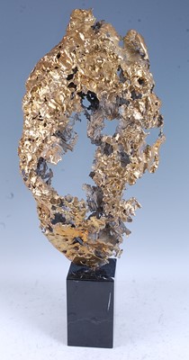 Lot 336 - A large contemporary gilt bronze sculpture, of...