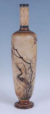 Lot 149 - A Martin Brothers stoneware vase, the...