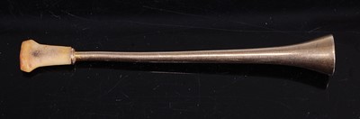 Lot 267 - An early 20th century yellow gold miniature...