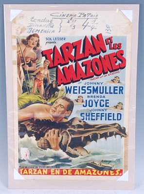 Lot 1213 - Tarzan Et Les Amazones "Tarzan And The Amazons"...