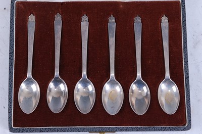 Lot 242 - A 1950s British Hallmarks commemorative set of...