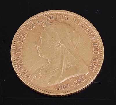 Lot 2071 - Great Britain, 1894 gold half sovereign,...