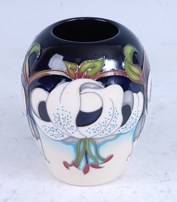 Lot 103 - A contemporary Moorcroft miniature vase in the...
