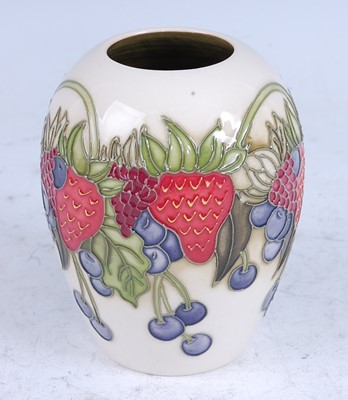 Lot 105 - A contemporary Moorcroft miniature pottery...