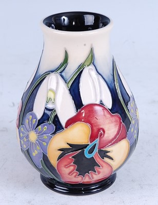 Lot 110 - A contemporary Moorcroft miniature pottery...