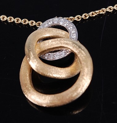 Lot 2230 - An 18ct yellow and white gold Marco Bicego...