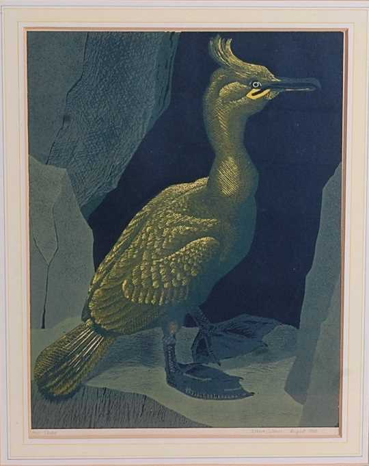 Lot 451 - Robert Gillmor (b.1936) - Shag, linocut,...