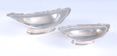 Lot 2117 - A late Victorian shallow silver dish, of...