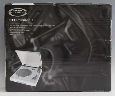 Lot 1018 - A Bush Acoustics MTT1 Turntable, boxed.