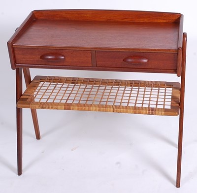 Lot 581 - Kai Kristiansen - a 1960s Danish teak low two...