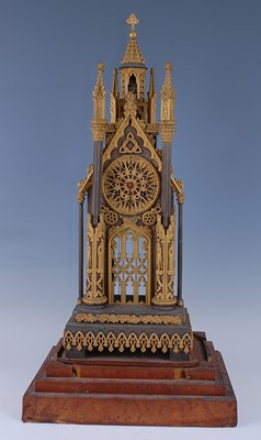 Lot 2431 - A late 19th century French metal and gilt...