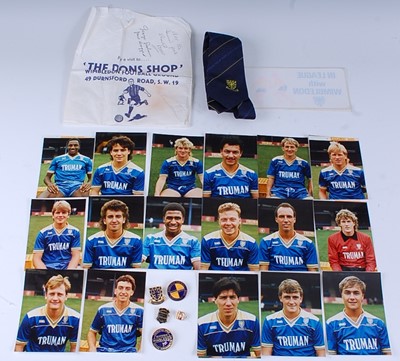 Lot 1257 - A collection of Wimbledon Football Club...