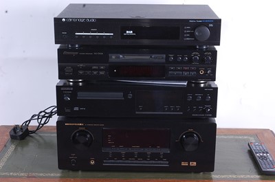Lot 1019 - A collection of stereo components to include a...