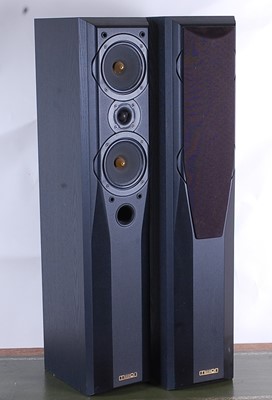 Lot 1020 - A pair of Mission Enclosure type 2-way reflex...