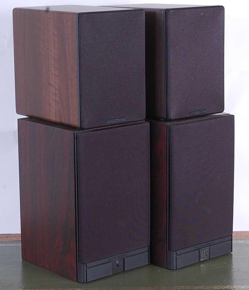 Lot 1021 - Four pairs of stereo speakers to include...