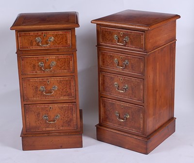 Lot 2515 - A pair of Victorian and recently re-veneered...