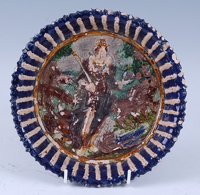 Lot 2069 - In the manner of Bernard Palissy (c.1510-1589),...
