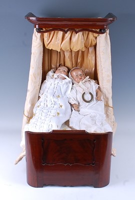 Lot 2311 - An early 20th century Albin Hess pulled wax...