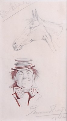Lot 2411 - Edward Seago (1910-1974) - Rackhale, clown and...