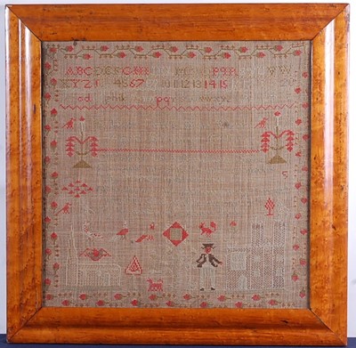 Lot 2307 - An early Victorian alphabet, verse and picture...