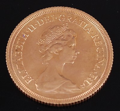 Lot 2226 - Great Britain, 1978 gold full sovereign,...