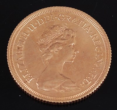 Lot 2216 - Great Britain, 1978 gold full sovereign,...