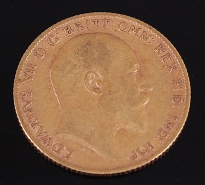Lot 2064 - Great Britain, 1905 gold half sovereign,...