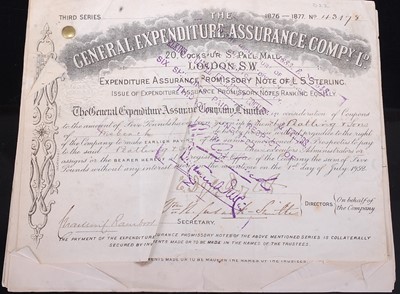Lot 2095 - A collection of eighteen late Victorian bonds,...