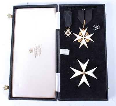 Lot 102 - The Most Venerable Order of St John set of...