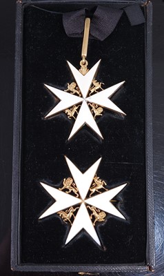 Lot 206 - The Most Venerable Order of St. John set of...