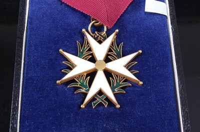 Lot 268 - A Commonwealth Order of St John, the white...