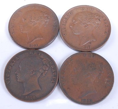 Lot 2084 - Great Britain, 1841 copper penny, Victoria...