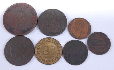 Lot 2132 - Great Britain, 1794 Coventry Halfpenny token,...