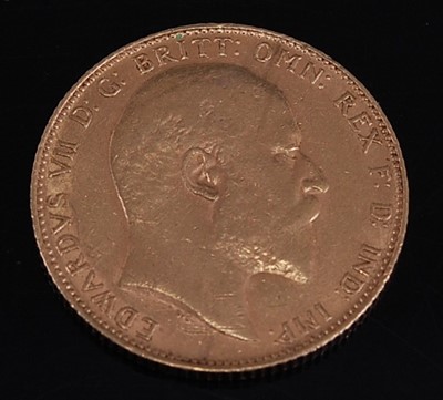 Lot 2080 - Great Britain, 1910 gold full sovereign,...