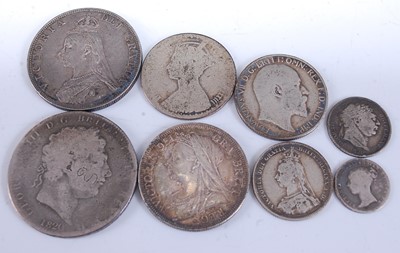 Lot 2152 - Great Britain, 1820 crown, George III laureate...
