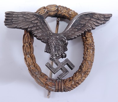Lot 240 - A German Luftwaffe Pilot-Observer...
