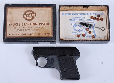 Lot 342 - A Webley Sports Starting Pistol, for use with...