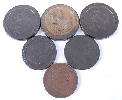 Lot 2163 - Great Britain, 1797 cartwheel twopence, George...