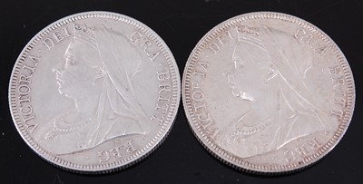Lot 2054 - Great Britain, 1897 half crown, Victoria...