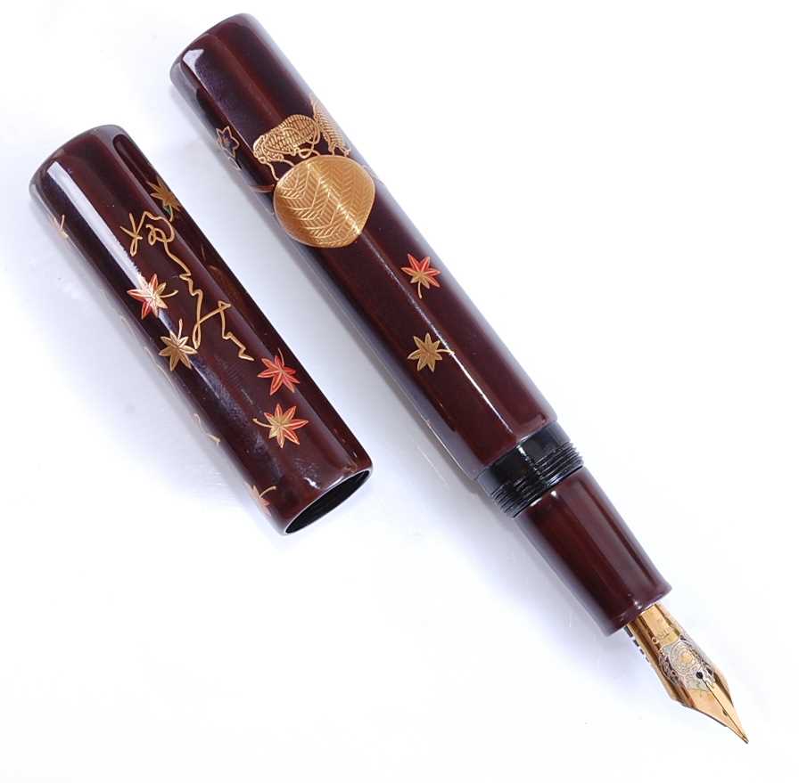 Lot 21 - A Japanese limited edition Danitrio maki-e...